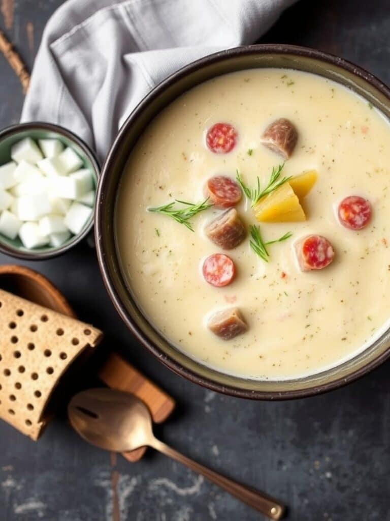 Creamy Sausage Potato Soup Recipe for Winter Dinner