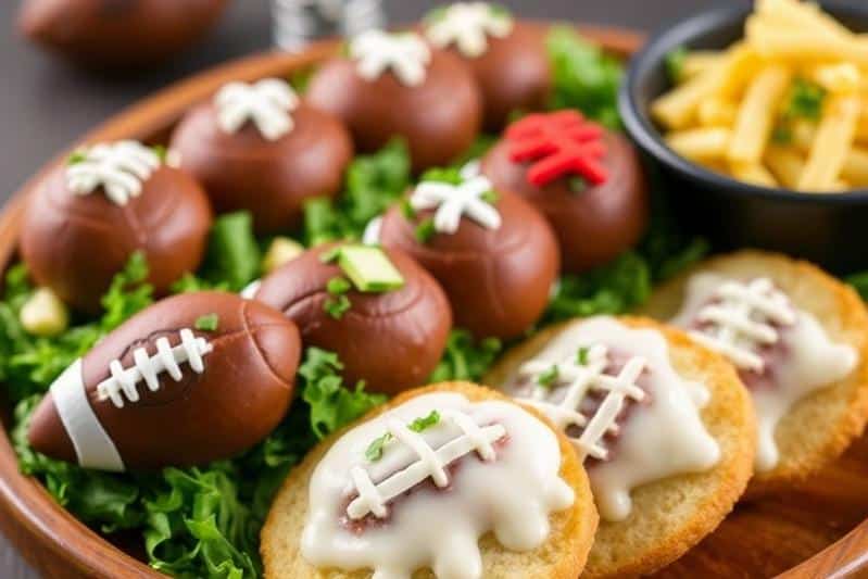75 Football-Themed Snacks (Last Minute)
