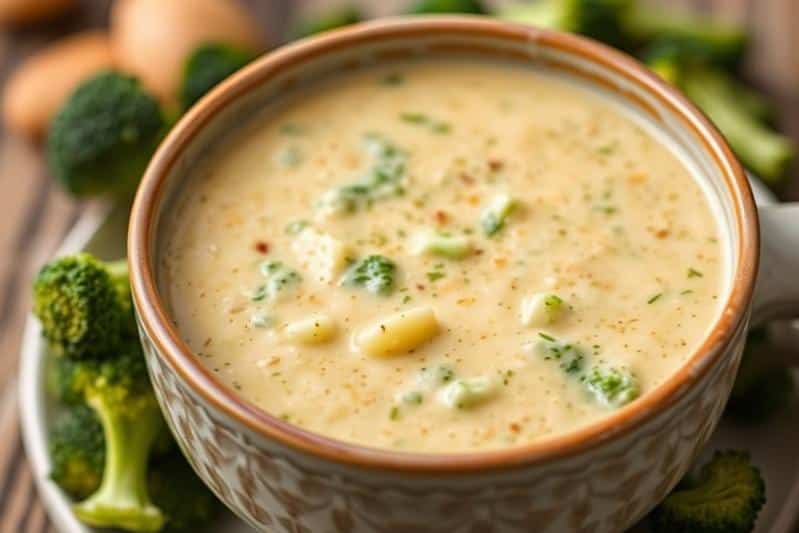 Broccoli Potato Cheese Soup (One Pot)