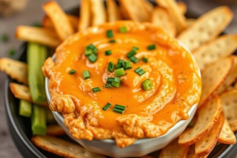 Buffalo Chicken Dip - Simple 5-Ingredient Recipe