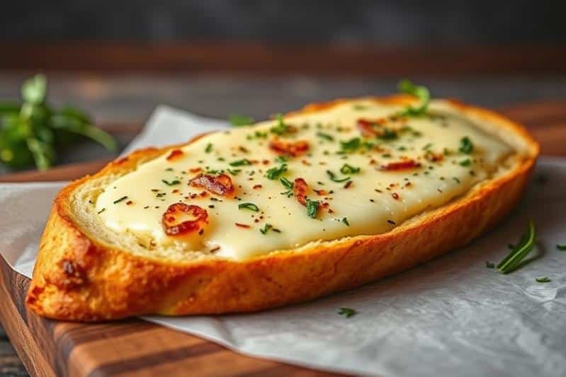 Cheese Garlic Bread - Simple & Delicious