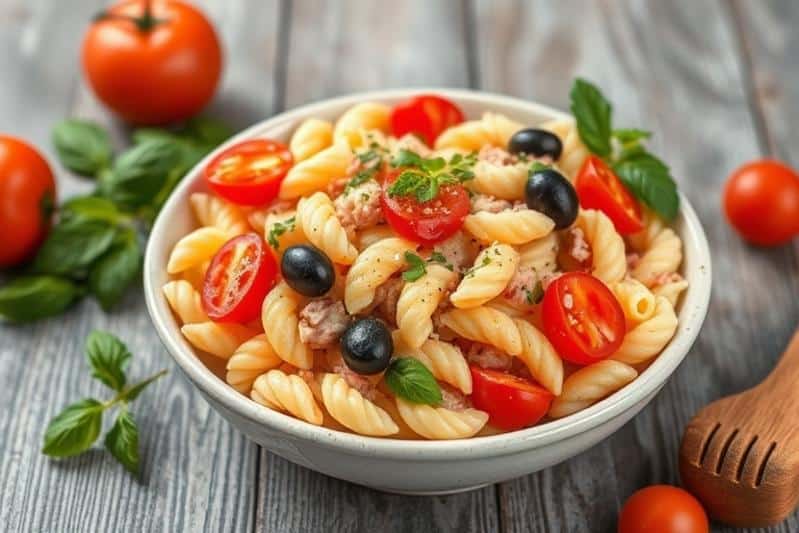 Classic Pasta Salad - Simple & Delicious