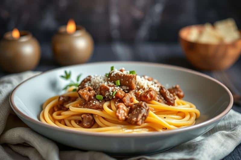Creamy Beef Pasta for Cozy Nights