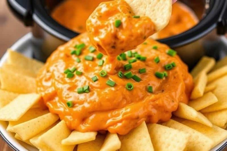 Crockpot Buffalo Dip - Simple & Delicious