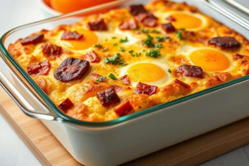 Delicious Breakfast Casserole Recipes: Large Casserole Dish