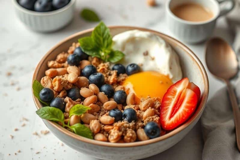 Easy High Protein Breakfast Bowls