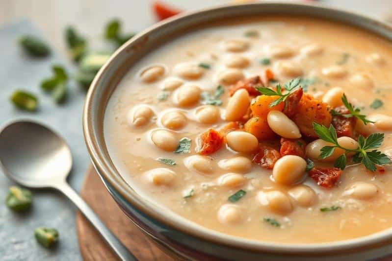 High Protein White Bean Soup Recipe