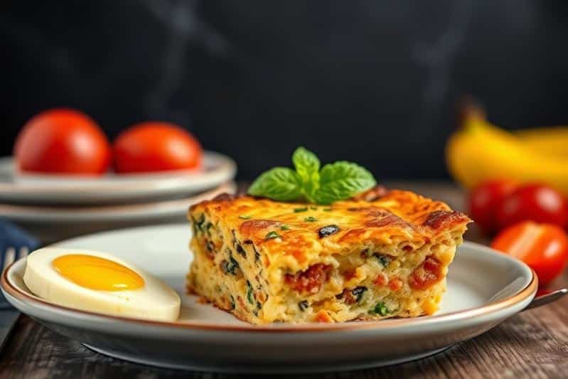 Lazy Breakfast Casserole - Ready in Just 10 Mins
