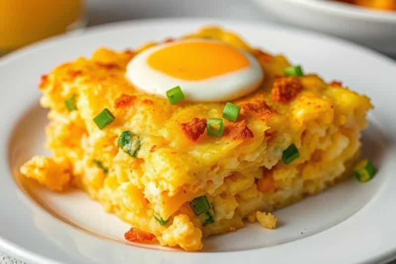Lazy Hashbrown Breakfast Casserole