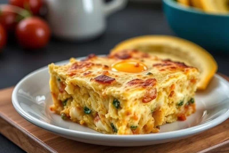 Overnight Breakfast Casserole: Prep Ahead