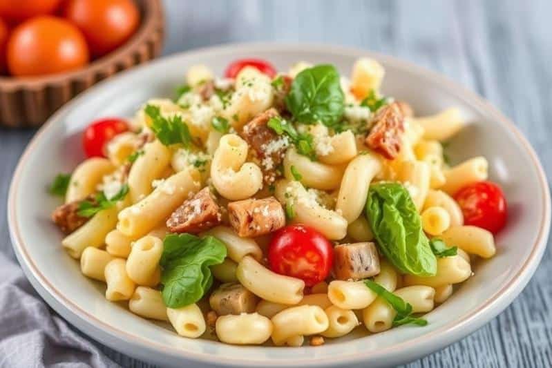 QUICK MAC SALAD - Ready in 20 Minutes