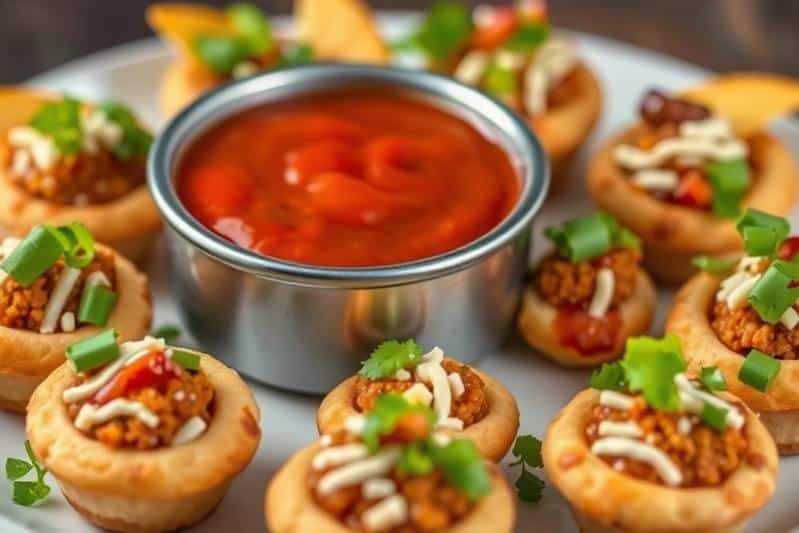 Taco Ranch Bites Appetizer Recipe