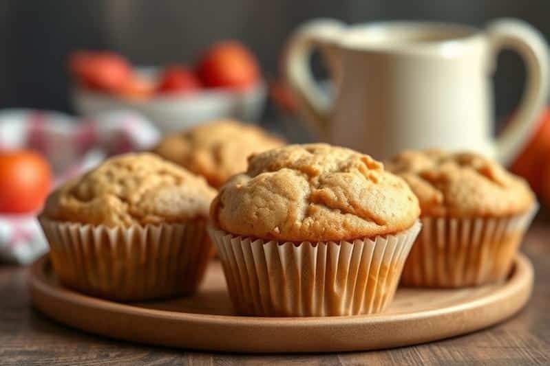 Toddler Muffins No Sugar : Blender batter recipe.
