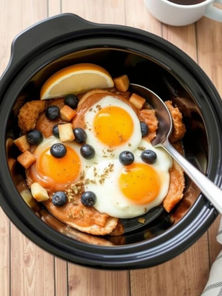 SLOW COOKER BREAKFAST – Just 5 Ingredients