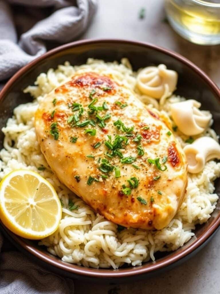 GARLIC PARMESAN CHICKEN – Simple & Delicious