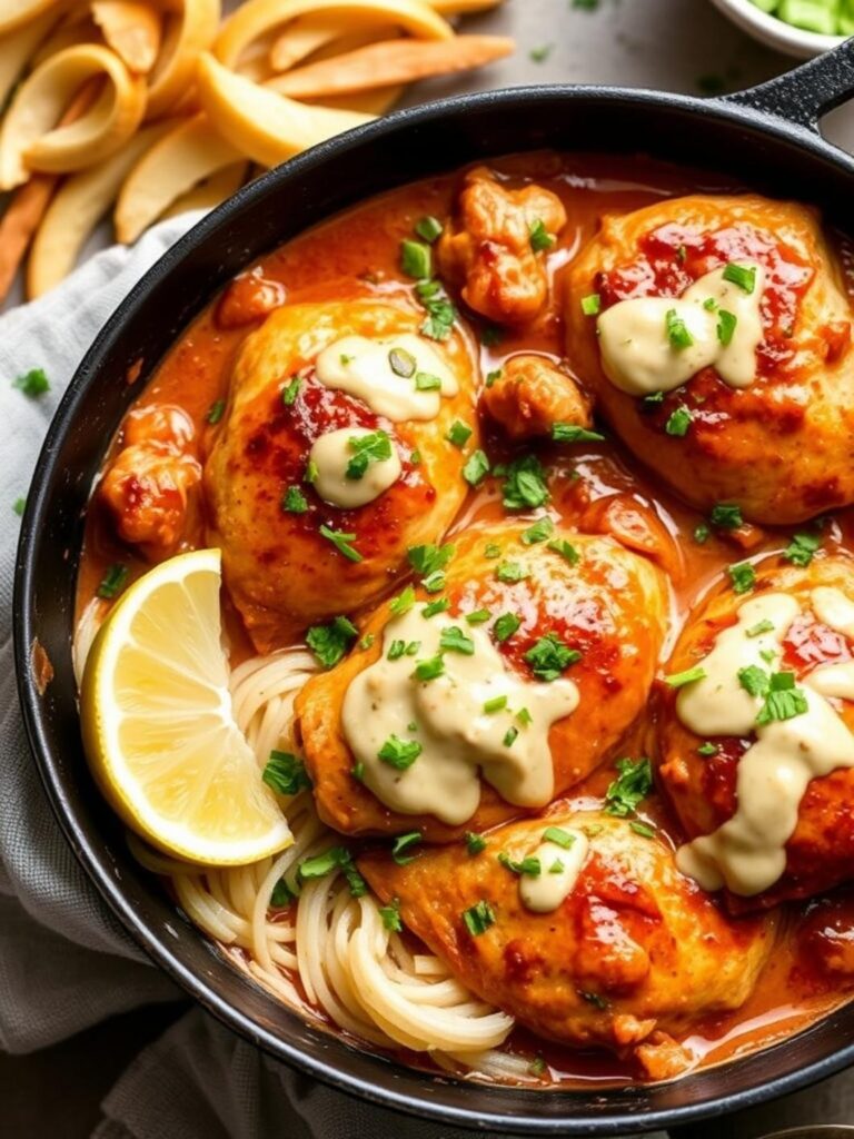BUTTER CHICKEN SKILLET – Ready in 20 Minutes