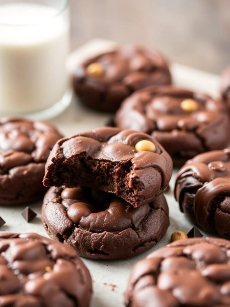 CHEWY CHOCOLATE BROOKIES – Easy Comfort Food