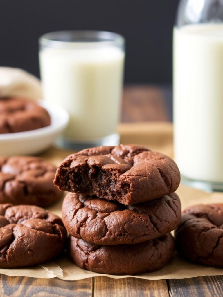 CHEWY CHOCOLATE BROOKIES – Easy Comfort Food