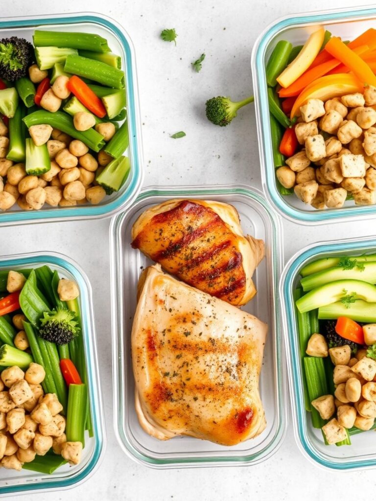 CHICKEN MEAL PREP – Healthy High Protein