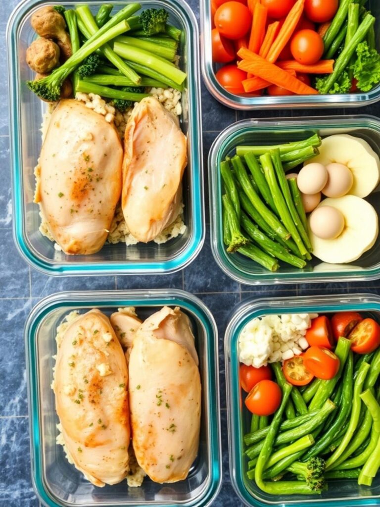CHICKEN MEAL PREP – Healthy High Protein