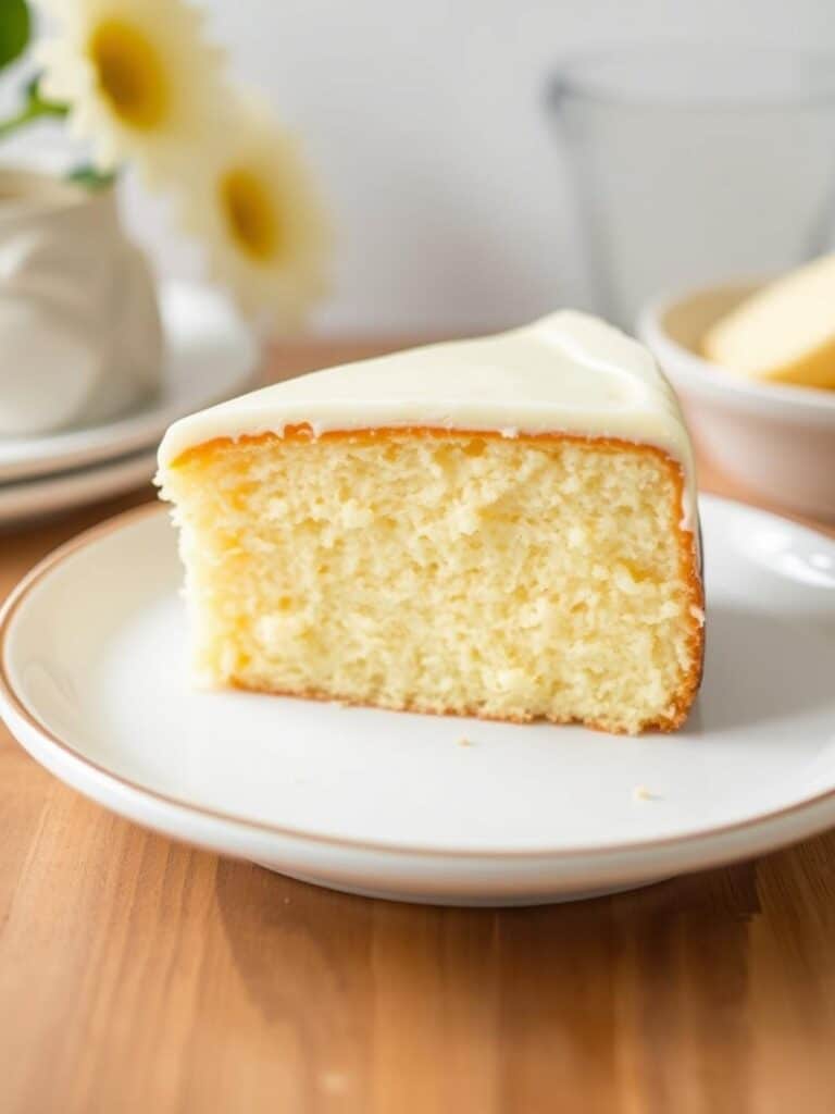 Soft Moist Vanilla Cake – Simple & Delicious