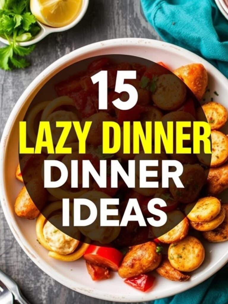 15 Lazy Dinner Ideas – Ready in 30 Minutes