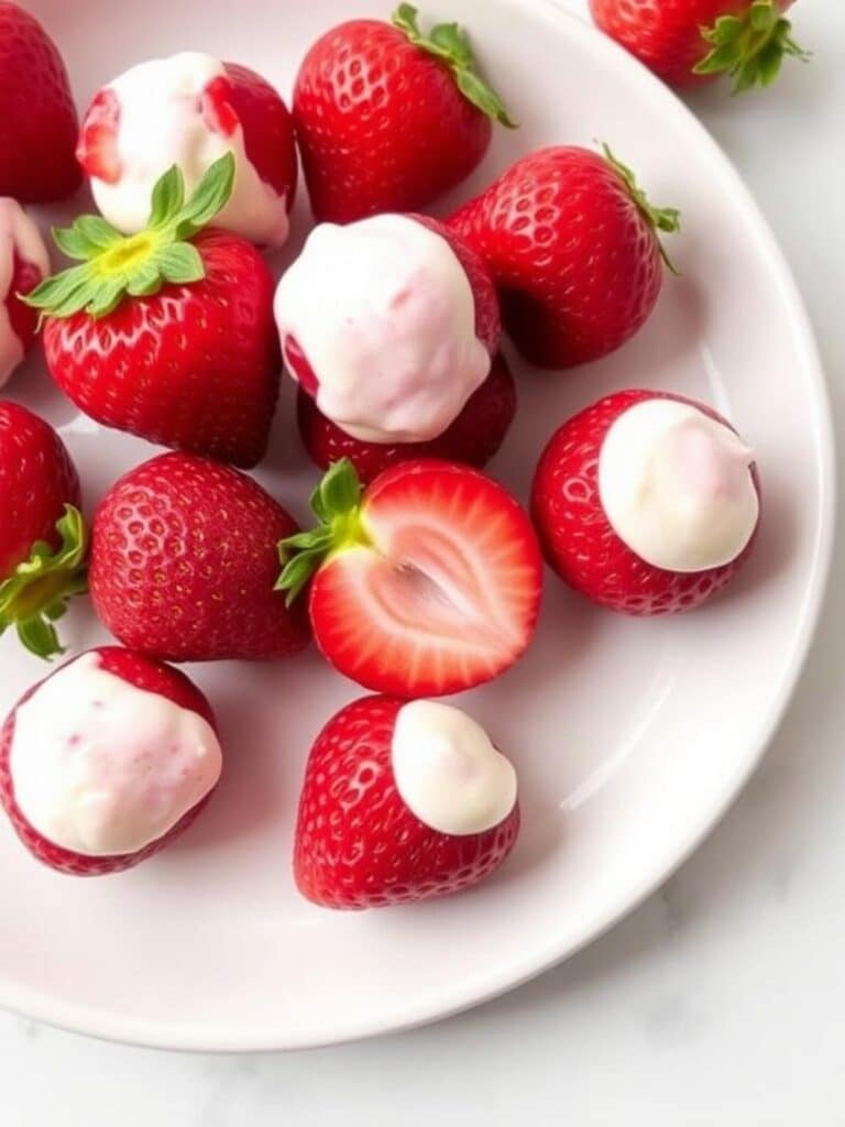 Viral Strawberry Yogurt Bites – Healthy & Nutritious