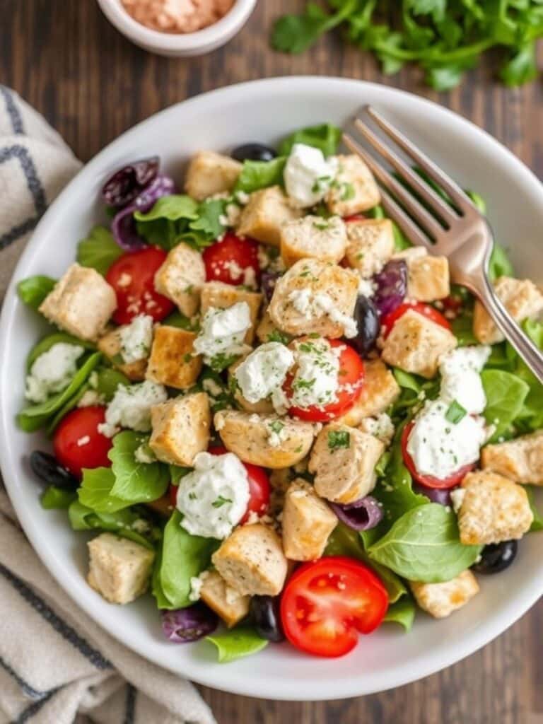 Greek Yogurt Chicken Salad – Healthy High Protein
