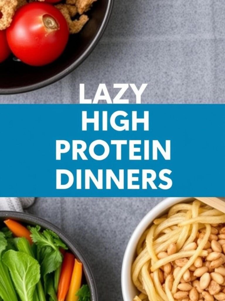 Lazy High Protein Dinners – Healthy High Protein
