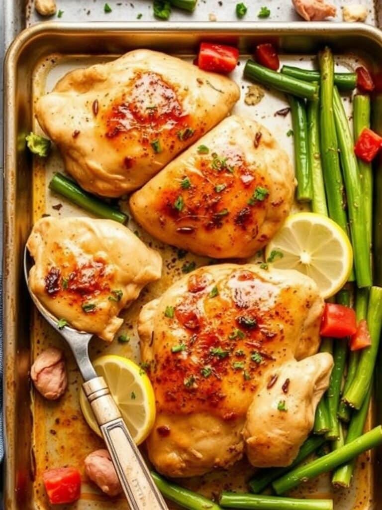 SHEET PAN CHICKEN – Ready in Just 25 Mins