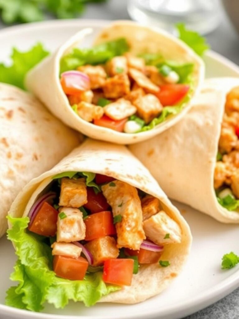 20 Minute Chicken Wraps – Ready in 20 Minutes