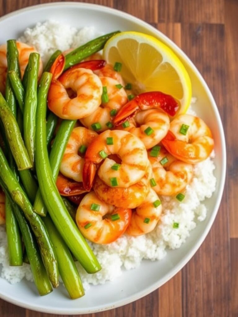 HONEY GARLIC SHRIMP – Ready in 35 Minutes