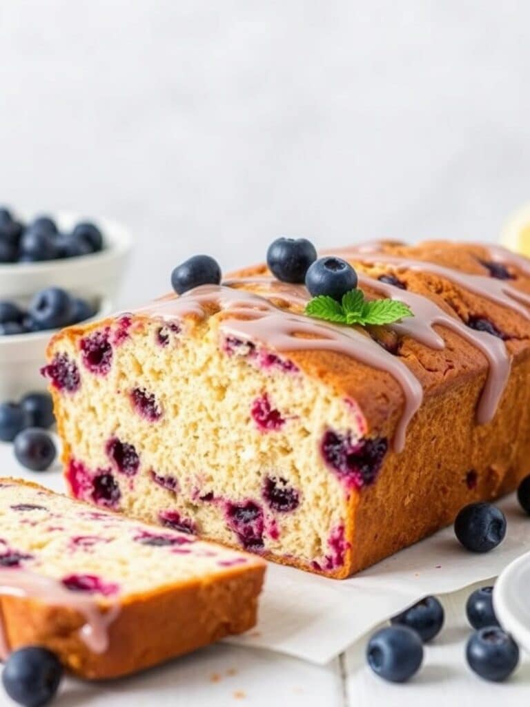 BLUEBERRY LEMON BREAD – Simple & Delicious