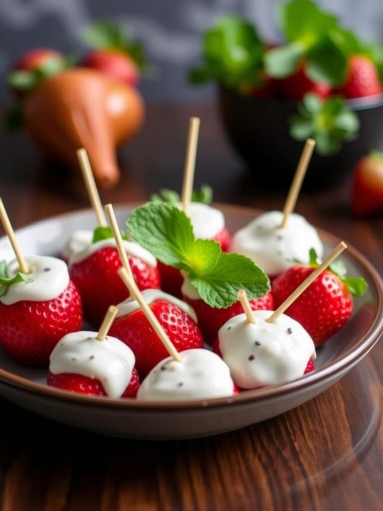 DEVILED STRAWBERRIES – Ready in 15 Minutes