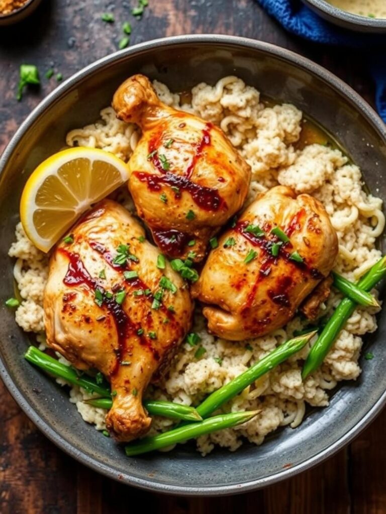 LAZY GARLIC CHICKEN – Ready in 20 Minutes