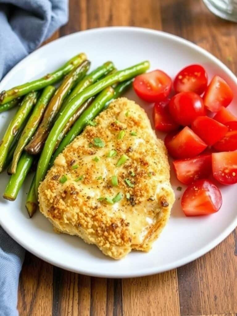 PARMESAN CRUSTED CHICKEN – Quick 30-Minute Dinner