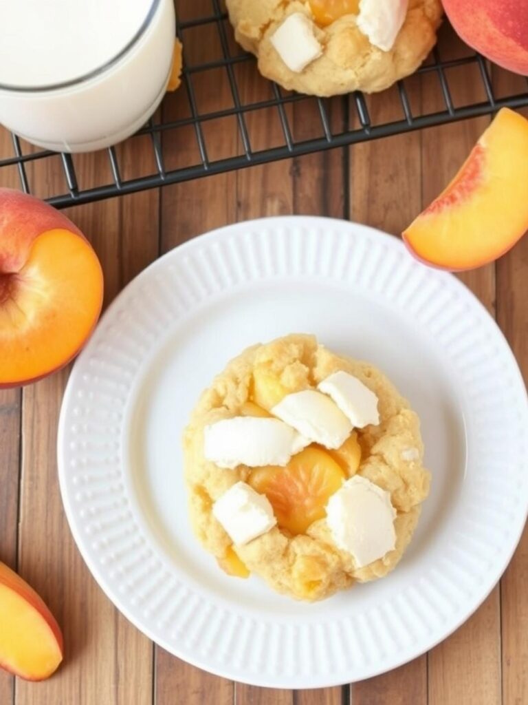 PEACH COBBLER COOKIES – Easy Comfort Food