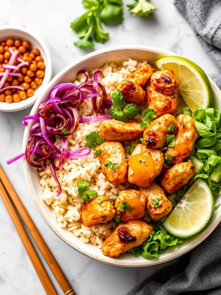 CAJUN CHICKEN RICE BOWLS – Healthy High Protein
