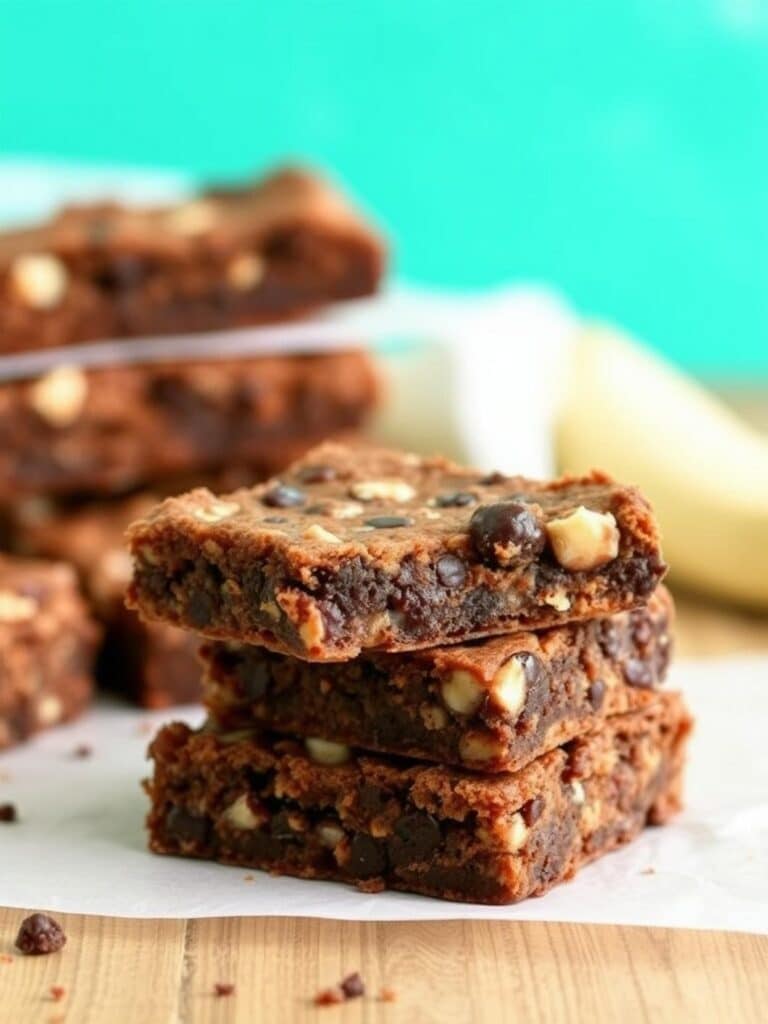 FUDGY CHEWY BROOKIE BARS – Easy Comfort Food