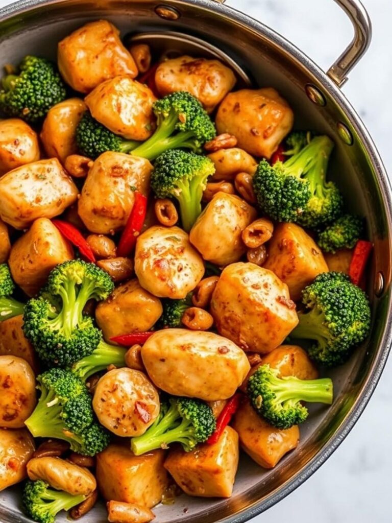 CHICKEN BROCCOLI STIR FRY – Healthy High Protein