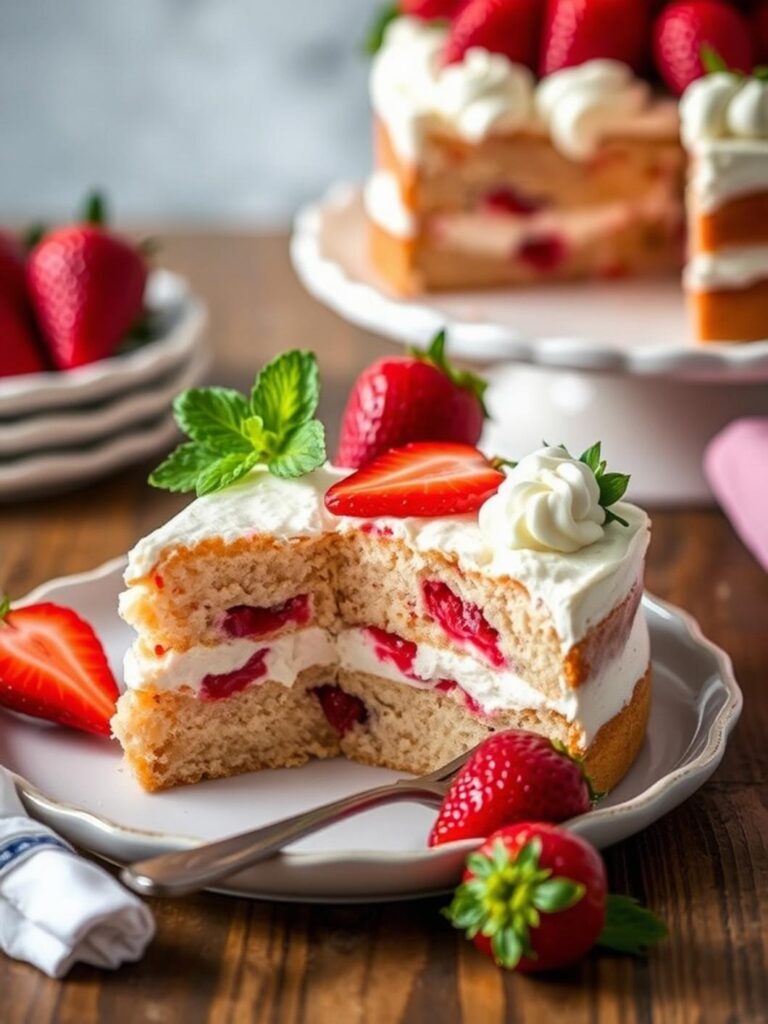 BEST STRAWBERRY CAKE EVER – Classic Comfort Dish