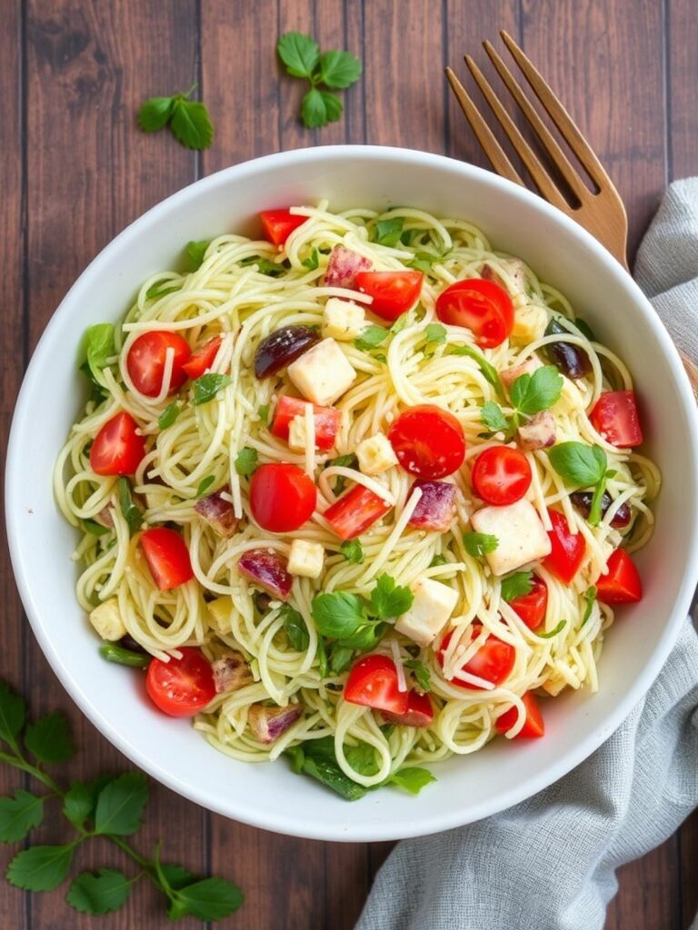 FRESH SUMMER ORZO SALAD – Simple & Delicious