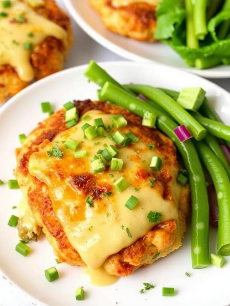 CHEESY CHICKEN RANCH PATTIES – Best Family Dinner