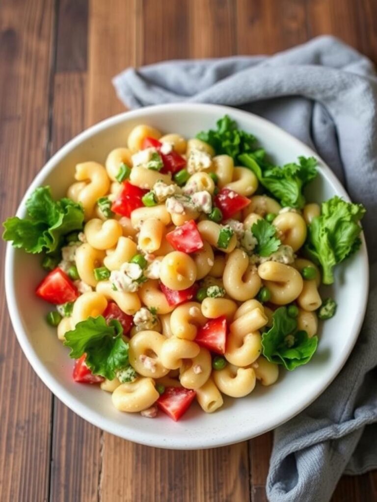 ROCKIN MACARONI SALAD – Simple & Delicious