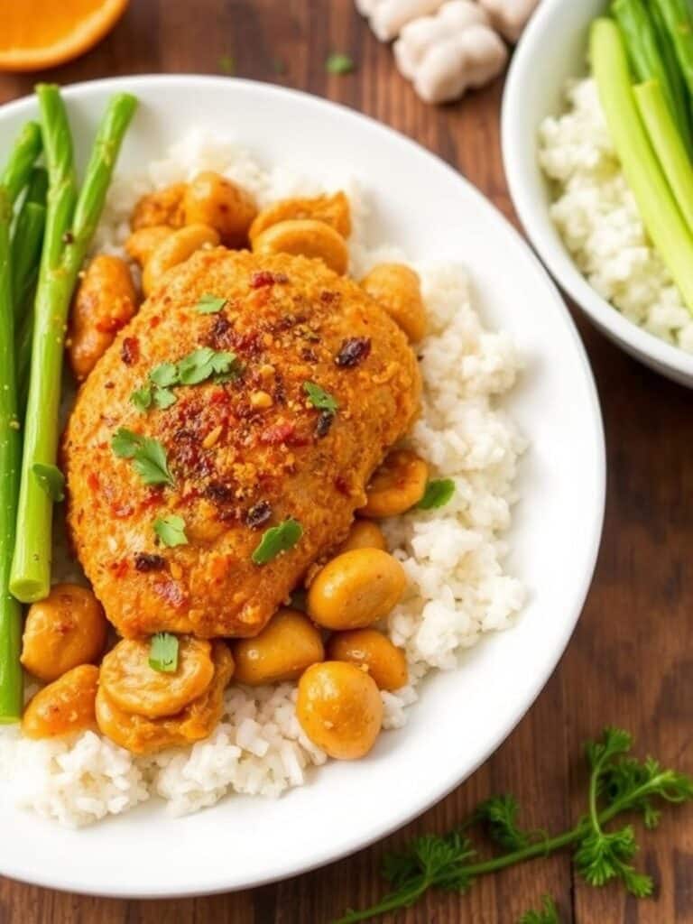 GROUND ORANGE CHICKEN – Ready in 20 Minutes