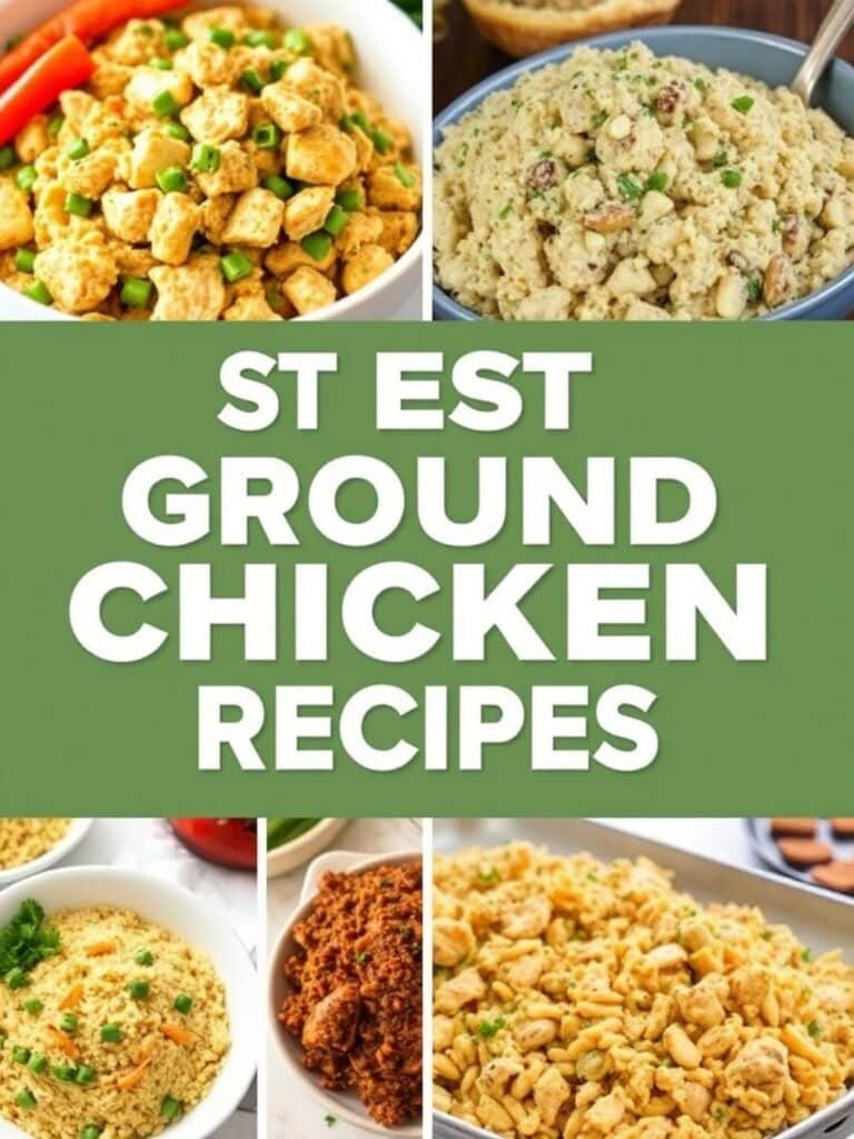 BEST GROUND CHICKEN RECIPES – Easy Comfort Food