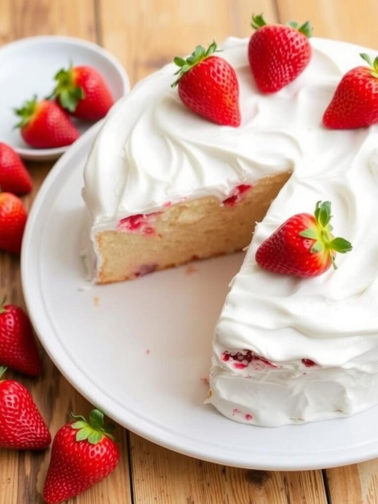 Fresh Strawberry Cake – Easy Comfort Food