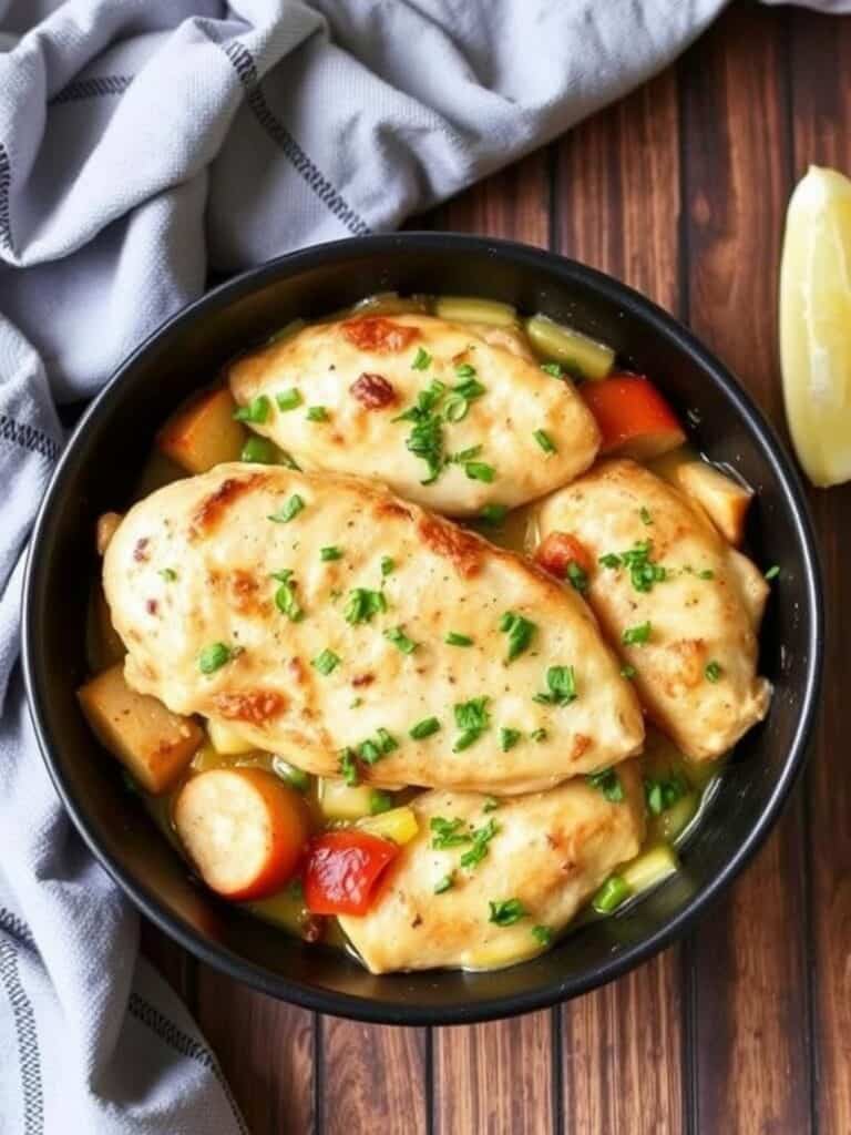 EASY CHICKEN BAKE – Simple 5-Ingredient Recipe