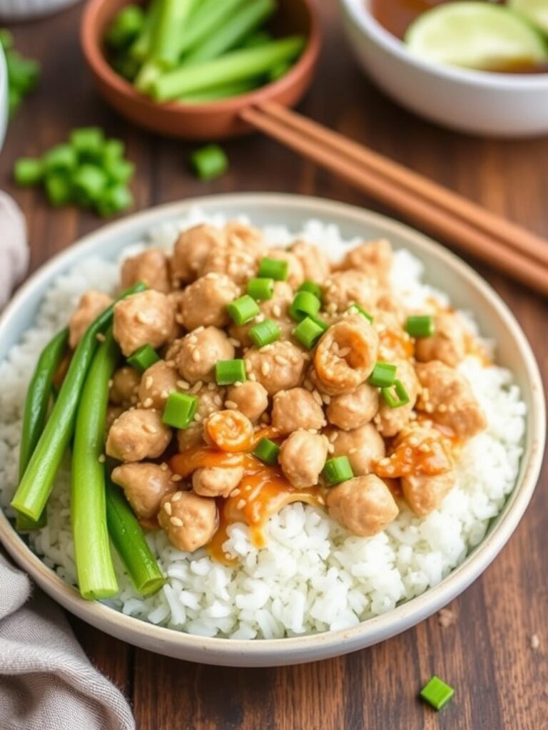 Sesame Ground Chicken – Quick 30-Minute Dinner