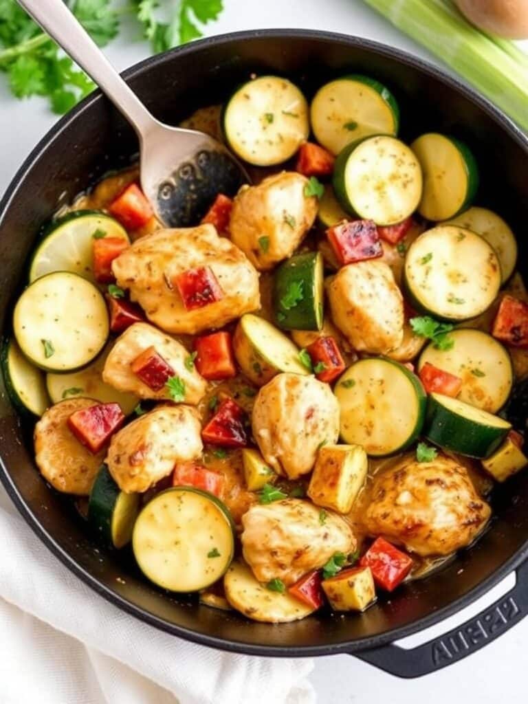 Chicken Zucchini Skillet – Easy Comfort Food